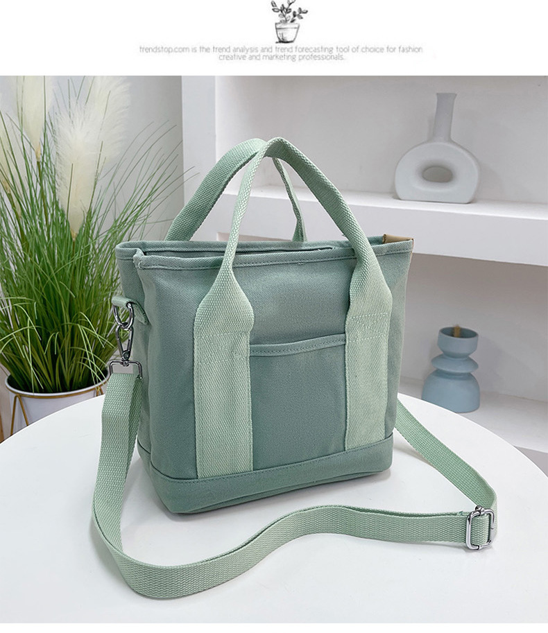 Large capacity multi-pocket handbag