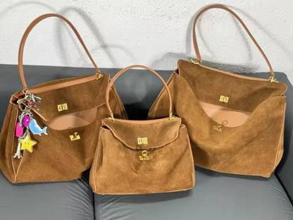 Chic Handmade Suede Bag - PosseBags