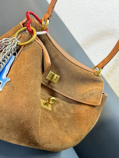 Chic Handmade Suede Bag - PosseBags