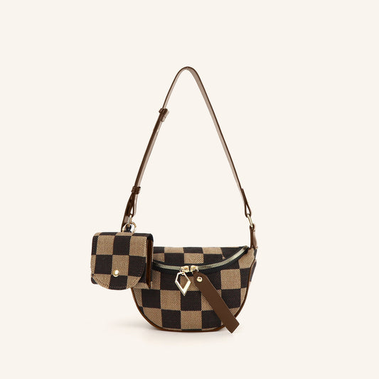 Vivienne Checkered Bag - PosseBags