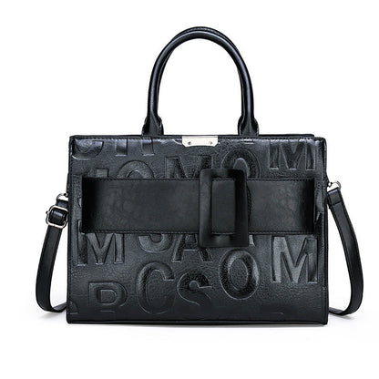 Letter Style Vegan Leather bag