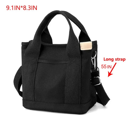 Large capacity multi-pocket handbag